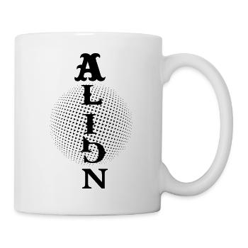 Frieden – Spirituelle Energie - Tasse - Weiß - Rechts