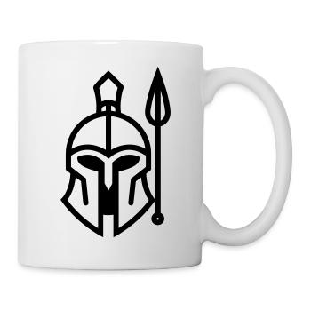 spartan - Mug blanc - blanc - Droite