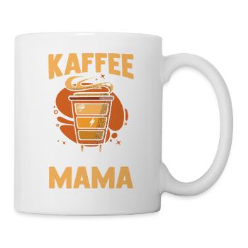 Kaffee Kaffeeliebhaber Mutter Mama - Tasse - Weiß - Rechts