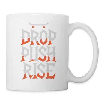 Drop Push Rise - Mug - white - Right