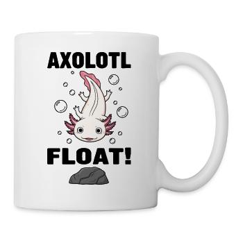 Axolotl Float Pink Salamander Aquarium - Mug - white - Right