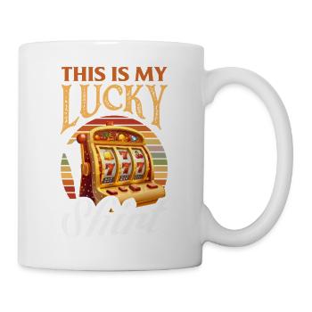 My Lucky Shirt Casino Slot Machine Gambling - Mug - white - Right