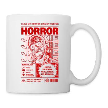 Design rétro de zombies pour les zombies d’horreur - Mug blanc - blanc - Droite
