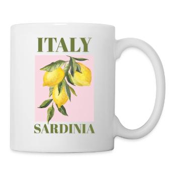 Italy Sardinia Holidays Beach Lemons Sardinia - Mug - white - Right