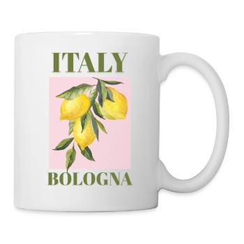 Italien Bologna Urlaub Strand Zitronen Mode - Tasse - Weiß - Rechts