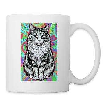 cat - Mug - white - Right