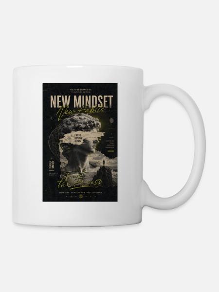 New spirit, new habits - Mug - white