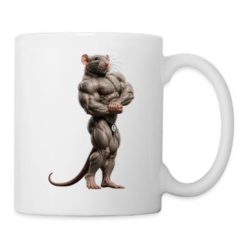Gym Rat - Tasse - Weiß - Rechts