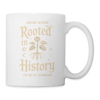 Rooted in History: Ancient Herb Wisdom - Mug - white - Right