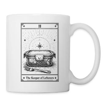 Restehüter | Tarot Card Kitchen Humor - Mug - white - Right