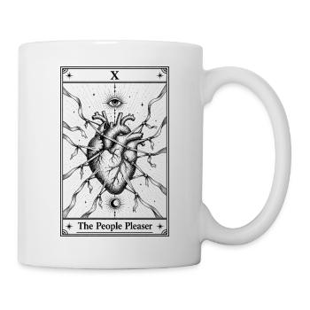 To please everyone | People Pleaser Tarot Card - Mug - white - Right