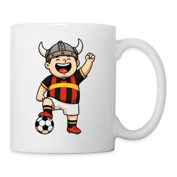 Funny Footballer - Mug - white - Right