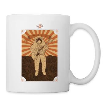 Faire de la musique Astronaute - Mug blanc - blanc - Droite