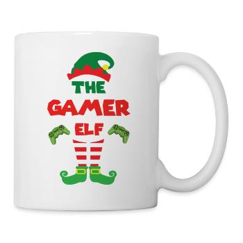 Gamer Elf - Tasse - Weiß - Rechts