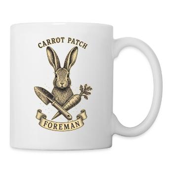 CARROT PATCH FOREMAN - Tasse - Weiß - Rechts