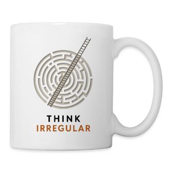 Think Irregular - Outside the box - Tasse - Weiß - Rechts