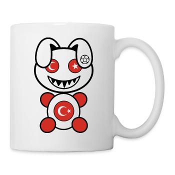 Foot Plush : Turkery - Mug blanc - blanc - Droite
