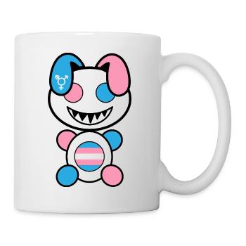 Pride Plush : Transy - Mug blanc - blanc - Droite