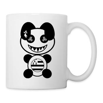 Plüsch: Brettony - Tasse - Weiß - Rechts