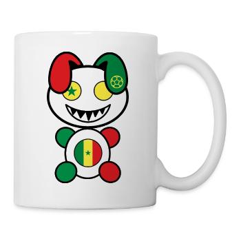 Foot Plush : Senegaly - Mug blanc - blanc - Droite