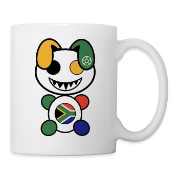 Foot Plush: South Africy - Mug - white - Right