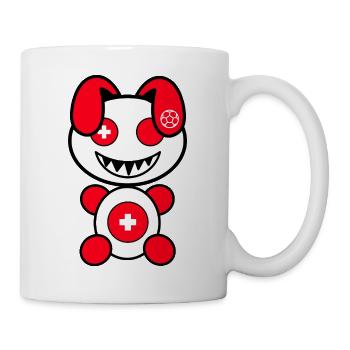 Foot Plush: Swissy - Mug - white - Right