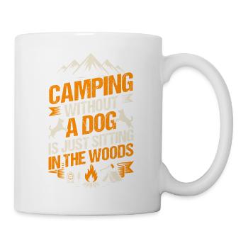 Camping Bonfire Camp Life Forest Camper - Tasse - Weiß - Rechts
