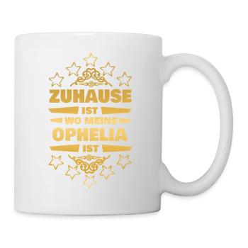 Ehefrau Ophelia - Tasse - Weiß - Rechts