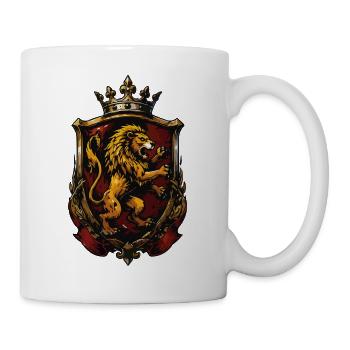 Royal Lion Coat of Arms - Mug - white - Right