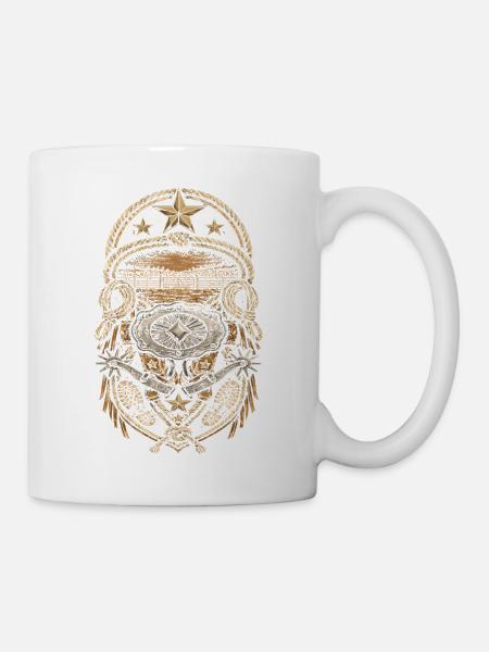 Rodeo Amerikanisch - Tasse - Weiß