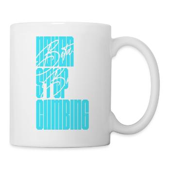 Beta Breaker motivational modern Climbing Design - Mug - white - Right