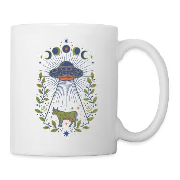 Spiritualität Heilige Geometrie Meditation Zen - Tasse - Weiß - Rechts