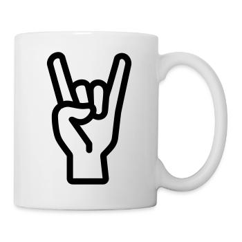 Rock Sign - Mug - white - Right