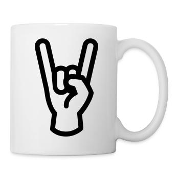rock - Mug blanc - blanc - Droite