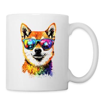 Shiba Inu Dog Japanese Dog Breed Japan Shibas - Mug - white - Right