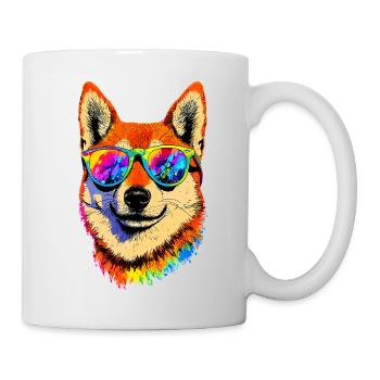 Shiba Inu Dog Japanese Dog Breed Japan Shibas - Mug - white - Right