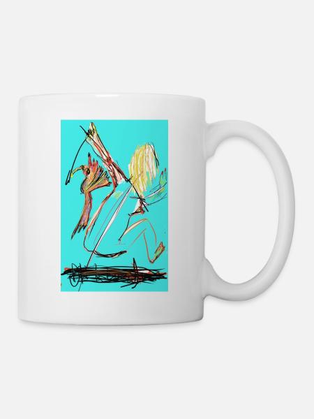 kein Nest, kein Mädchen - Tasse - Weiß