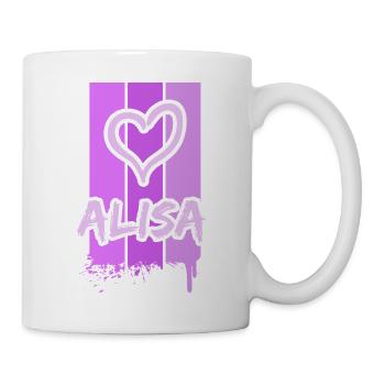 Cadeau pour Alisa - Mug blanc - blanc - Droite
