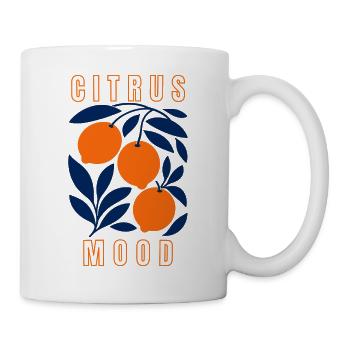 Citrus Mood - Tasse - Weiß - Rechts