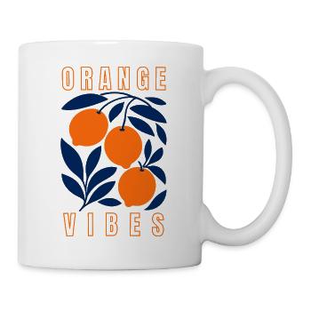 Orange Vibes - Mug - white - Right