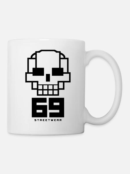 Skull69 - Mug - white