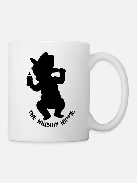 Le bébé hippie campagnard - Mug blanc - blanc