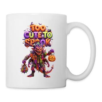 Too Cute To Spook Monster - Mug - white - Right
