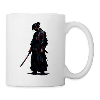 Dunkler Samurai Blutklinge - Tasse - Weiß - Rechts