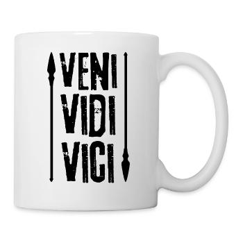 Veni Vidi vici Italy - Tasse - Weiß - Rechts