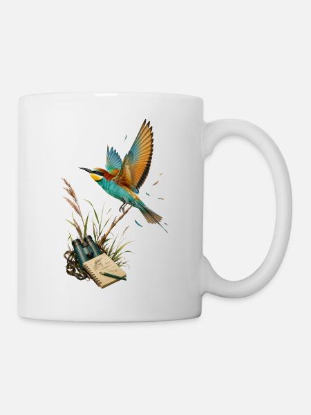Colorful Swallow Explorer - Mug - white
