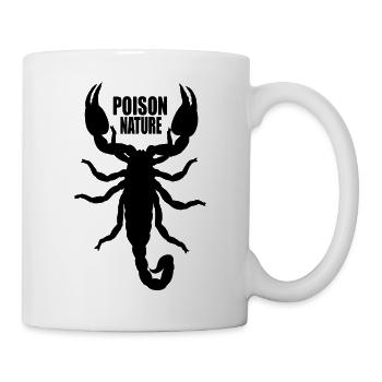 Skorpion - Tasse - Weiß - Rechts