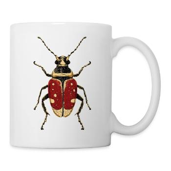 Maikäfer Süßer Hirschkäfer Nashornkäfer Insekten - Tasse - Weiß - Rechts