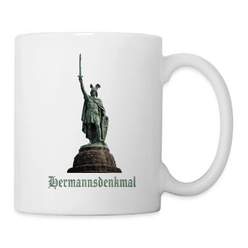 Hermannsdenkmal - Tasse - Weiß - Rechts