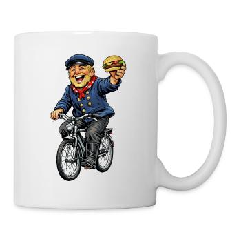 Ostfriese Hamburger - Tasse - Weiß - Rechts